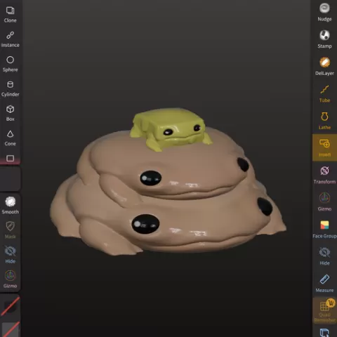 Pancake frogs