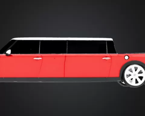 Mini Cooper Limo w/ Jacuzzi