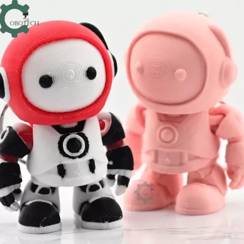 Cobotech Articulated Robot Keychain - Fun Cobotech Unique Toys - Unique Gifts - Desk decor by Cobotech