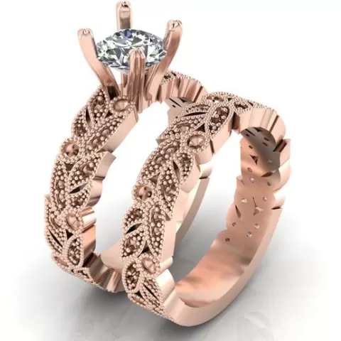 solitaire engagement high jewelry ring