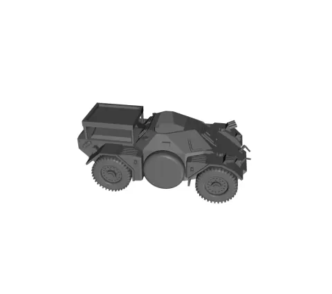 1/48 Scale British 1952 FV 701J Ferret Mk 1-1 Armored Car.stl