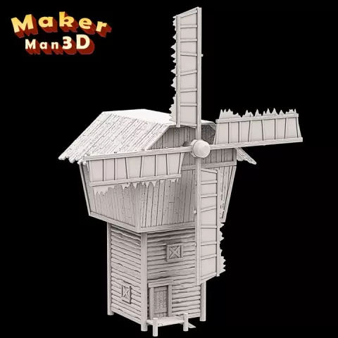 Windmill by MakerMan3D