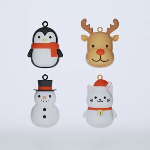 Cute Christmas Keychains