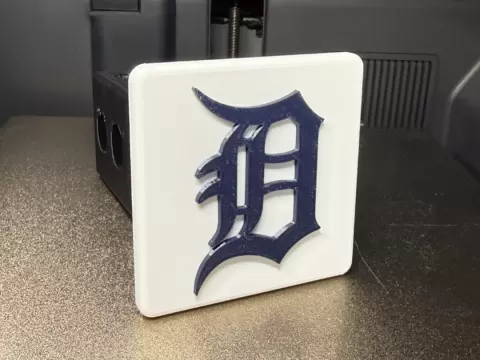 Detroit Tigers Hitch Cover