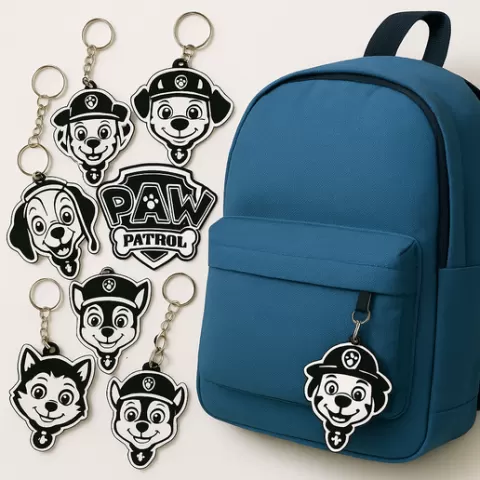 Paw Patrol keychain collection