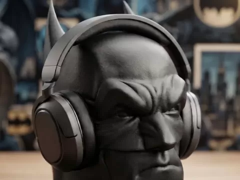 Batman suporte de fone de ouvido / headset NO AMS