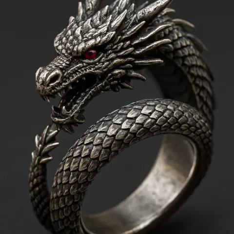 Dragon Wrap Ring