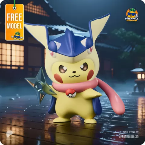 Pokemon - Pikachu Greninja Cosplay