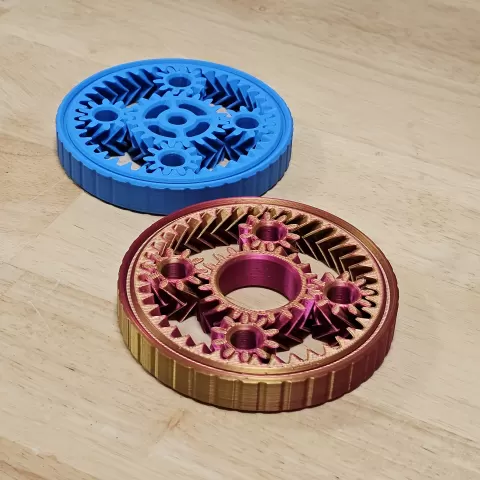 Planetary Gear Fidget Toy (100% Print-In-Place)