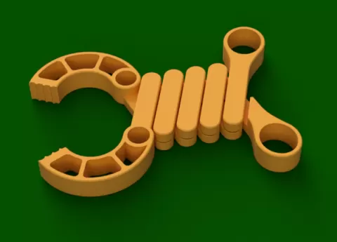 Claw 2 Print in Place Toy