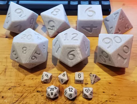 Complete Giant Dice Set