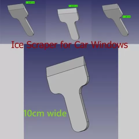 Car Window Ice Scraper