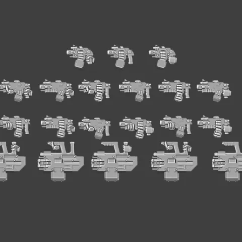 Space Warriors: Shrapnel Bolter Pack