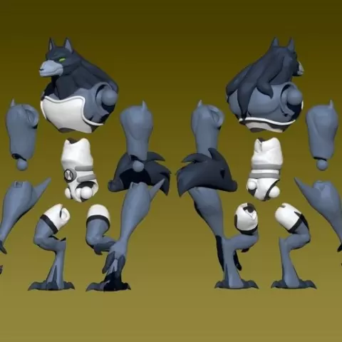 Blitzwolfer - Articulated