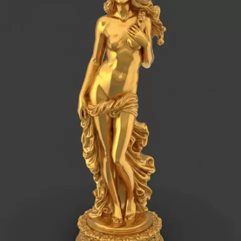 Venus Goddess Statue STL File