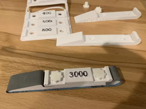 Customized Sanding Sticks with Labels