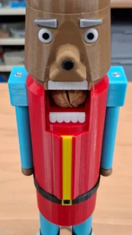 Bear screw nutcracker