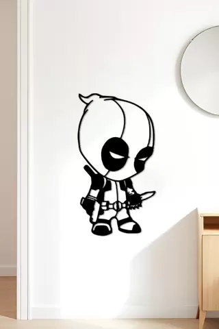 Deadpool Wall Art, Wall Decor, Home Decor