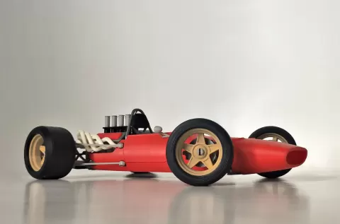 SCARBO SVF1 Race Car Model