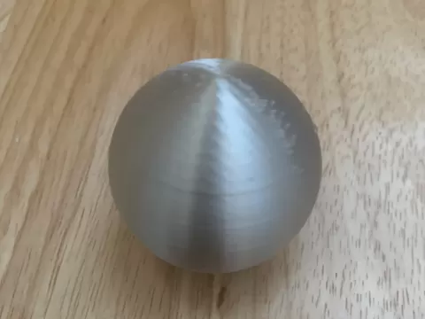 PLA ping pong ball