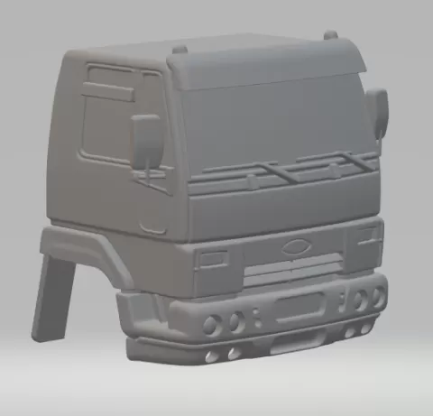 ford cargo 816 cabin