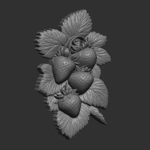 stawberry cnc model
