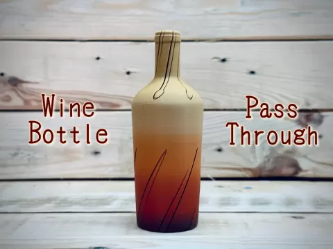 Wine Bottle Pass Through