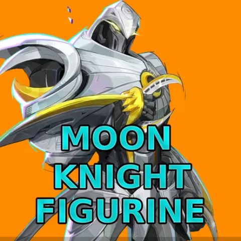 Moon Knight, Jake Lockley, Steven Grant, Marc Spector, Moon Knight Mech Costume Marvel Rivals Custom Figurine Holiday GIft