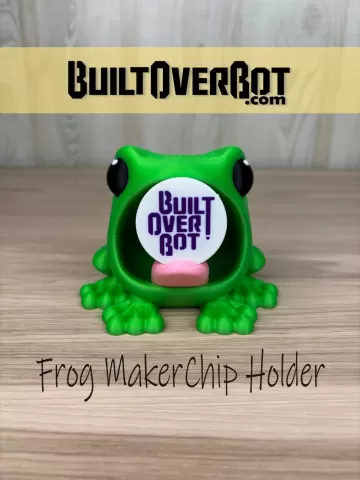 Frog MakerChip Holder