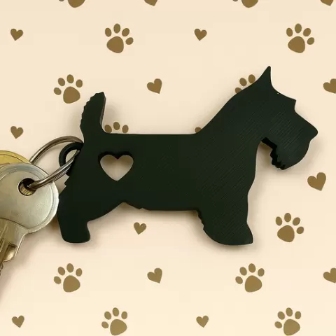 Scottish Terrier Keychain