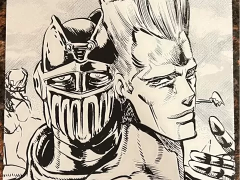 Polnareff and Silver Chariot