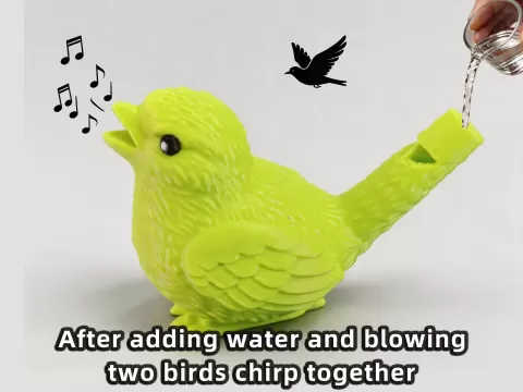 Dual-tone Bird Whistle – fill, blow, 2 calls