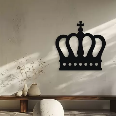 Royal Crown Wall Decor Art
