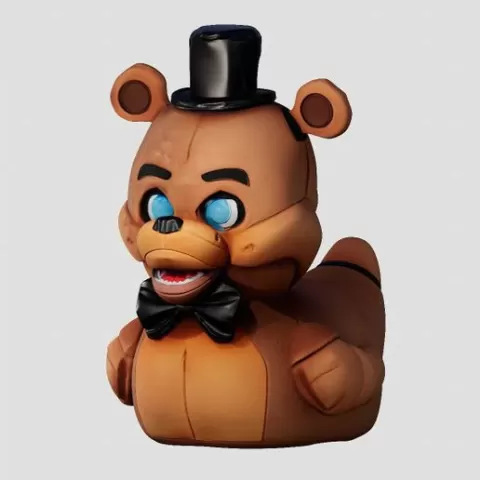 FREDDY DUCK FNAF TOY - FIVE NIGHTS AT FREDDYS FILM PLUSHIE