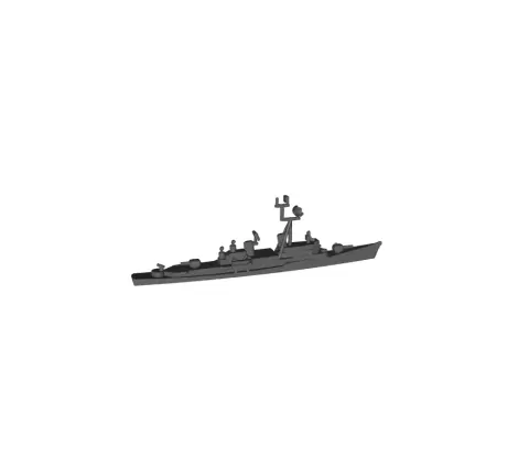 2400 Scale HMAS Perth Class Destroyer.stl
