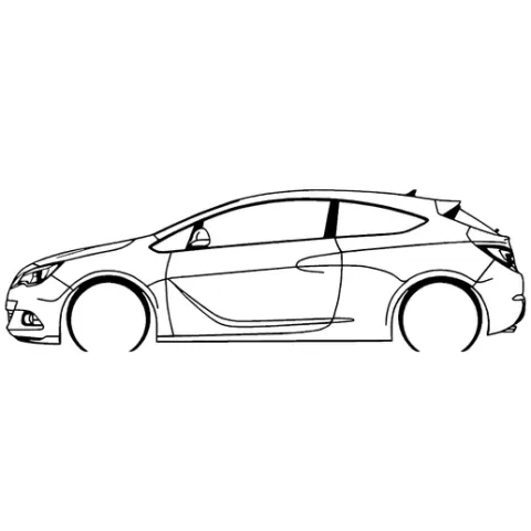 Opel Astra J GTC