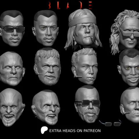 BLADE SUPER PACK HEADS