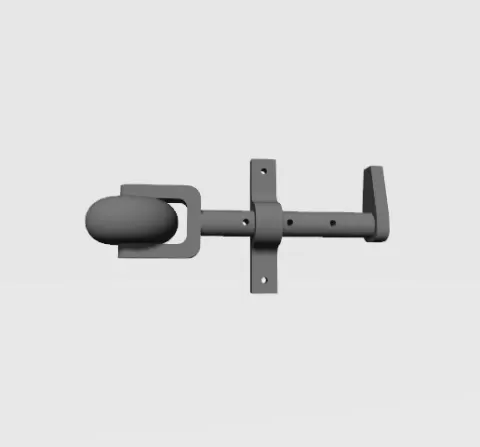 Support wheel for 1:10 trial trailer