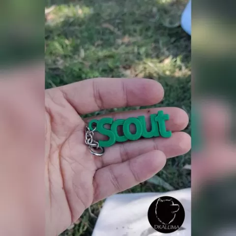 scout keychain