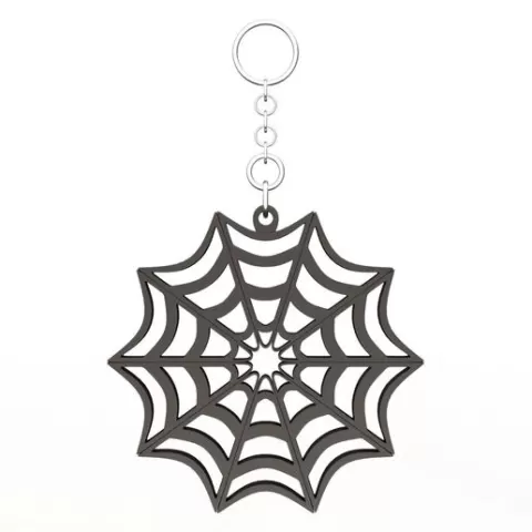 Spider Web Pendant 01-Cute Flexi Print-in-place Fidget with 3MF included.(No Supports and no Rafts)