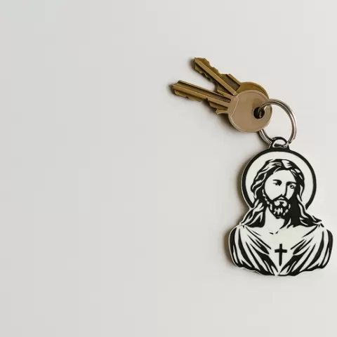 Jesus Keychain