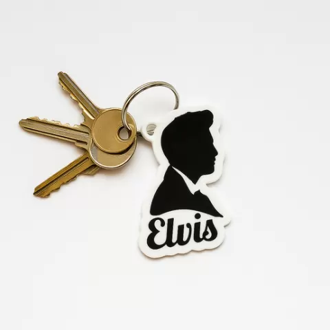 Elvis keychain
