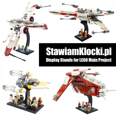 Modular Display Stand for LEGO Star Wars / DC / City [Main Project]