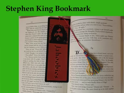 Stephen King Jahoobies Bookmark