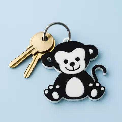 Monkey Keychain