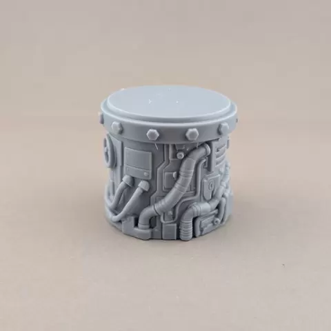 Industrial piped bust & model stand