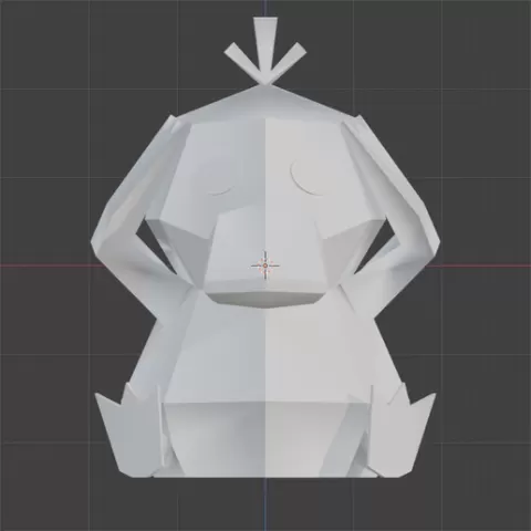 Low-Poly Psyduck