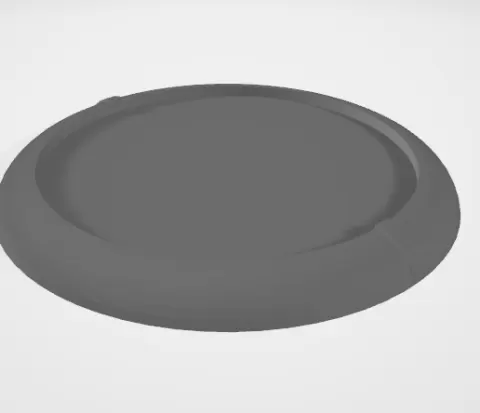 Round base with ark