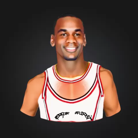 Michael Jordan Bust
