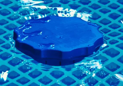 Swimming Pool Chlor Floater/Dispenser for big 200g Pills (no support needed)